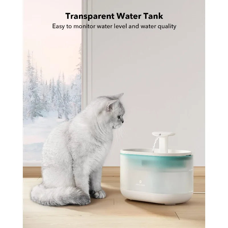 Ultra Quiet Pet Water Fountain for Cats