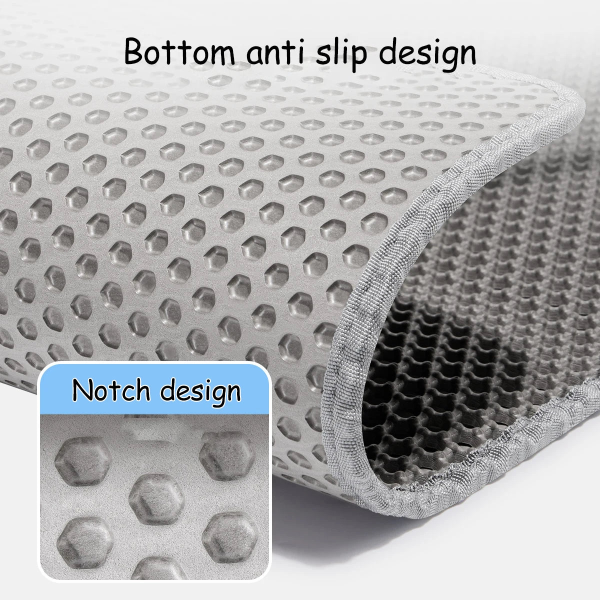 Double Layer Waterproof Cat Litter Mat