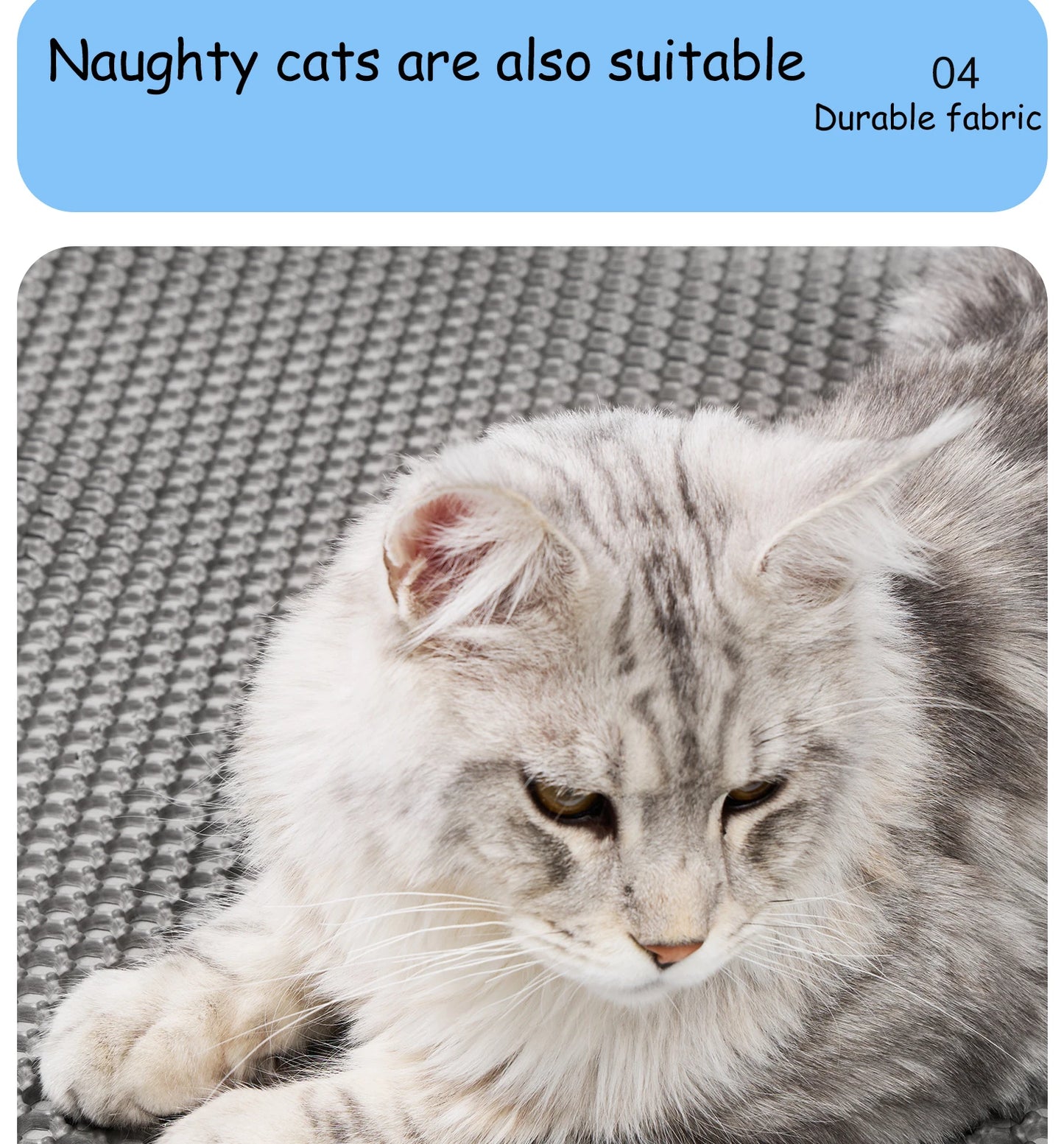 Double Layer Waterproof Cat Litter Mat