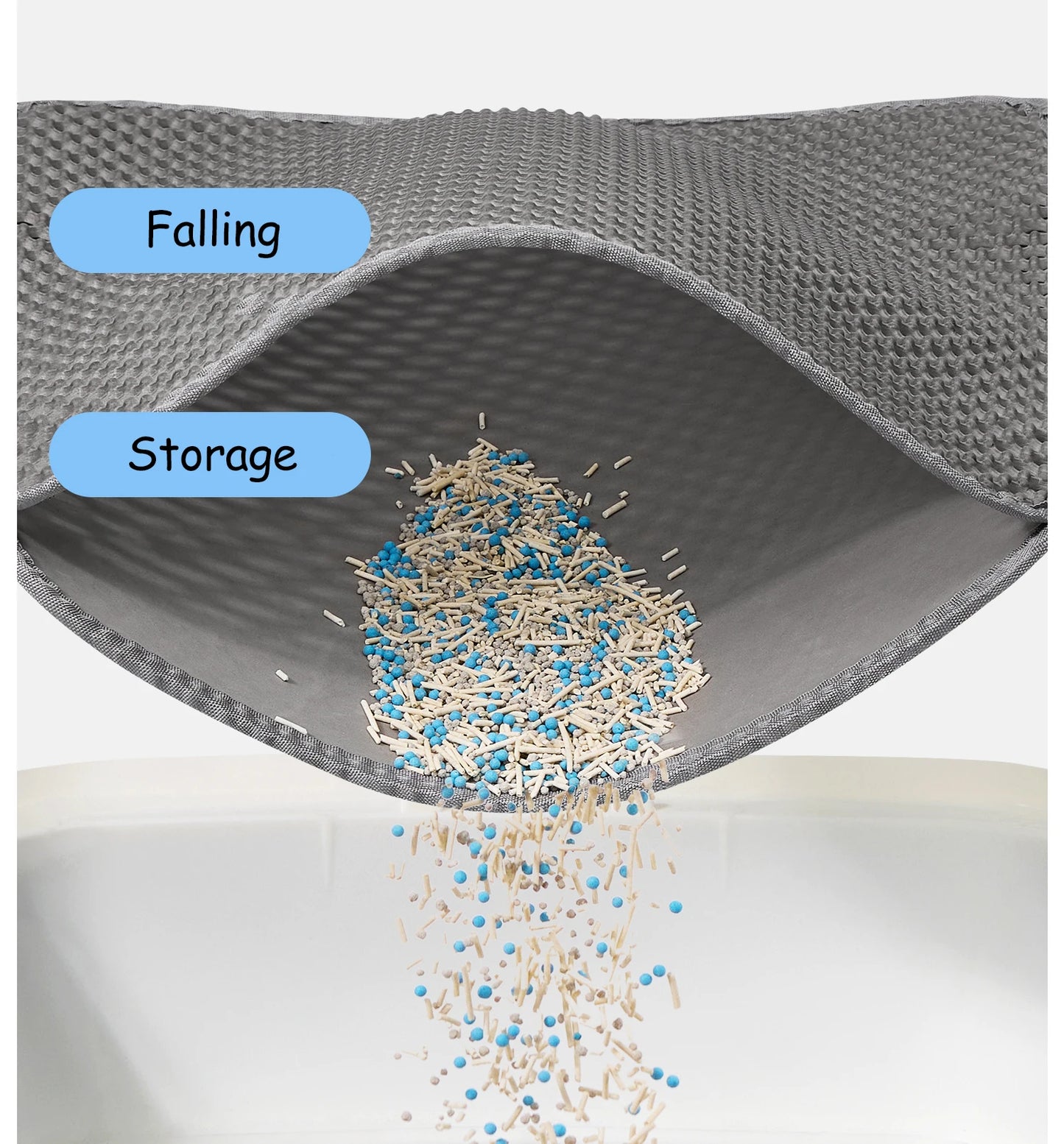 Double Layer Waterproof Cat Litter Mat